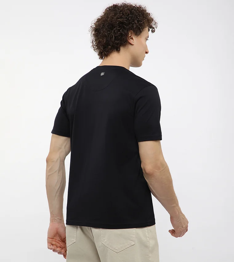 Beverly Hills Polo Club Tricolor pearl stud work tee